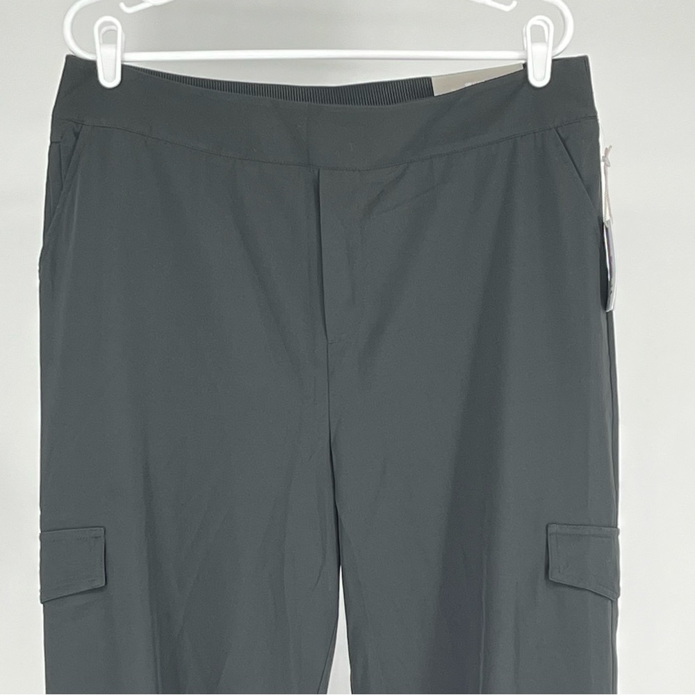 SOFT SURROUNDINGS NWT TALL GO LIVELY CARGO BLACK PANTS TALL LARGE - Picture 8 of 13